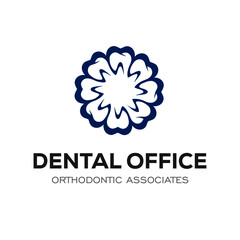 Dental Clinic Logo Design Dentist Logo Tooth abstract Linear Dentist stomatology