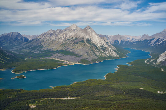 View from Tent Ridge, Kananaskis, Alberta, Canada