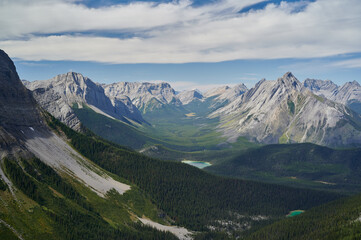 View from Tent Ridge, Kananaskis, Alberta, Canada