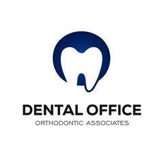Dental Clinic Logo Design Dentist Logo Tooth abstract Linear Dentist stomatology