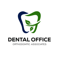 Dental Clinic Logo Design Dentist Logo Tooth abstract Linear Dentist stomatology