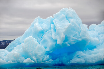 Bluish iceberg