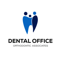 Dental Clinic Logo Design Dentist Logo Tooth abstract Linear Dentist stomatology