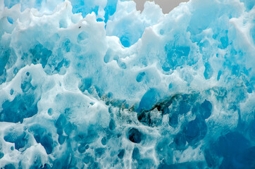 Artistic shapes of an iceberg