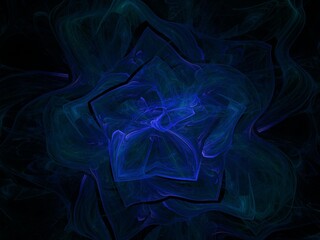 Imaginatory fractal background Image