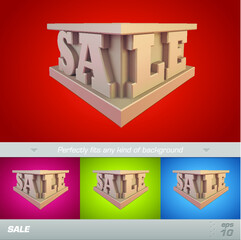 vector drawing "sale"
