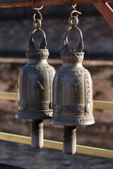 Fototapeta premium Chiang Mai, Thailand 12.11.2015 ceremonial religious Buddhist bells
