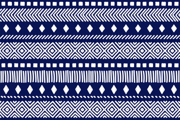 Tribal pattern. Ethnic geometric seamless background, boho motif, maya, aztec line vector illustration. mexican print texture