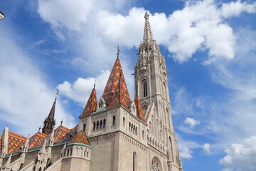 Fototapeta na wymiar Matthias church - Budapest, Hungary