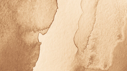 Vintage Drawing.  Artistic Tawny Texture.  Torn