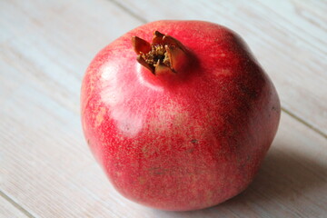 red fresh pomegranate fruit