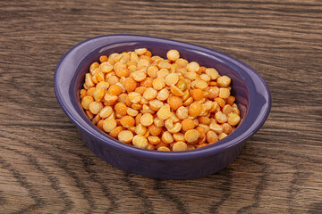 Dry peas for cooking