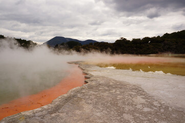 Wai -O-Tapu  themal wonderland in New Zealand