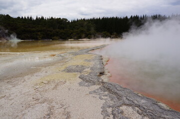 Wai -O-Tapu  themal wonderland in New Zealand