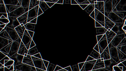 Hi tech polygon texture . Neon Speed Lines. Glowing blurred led light stripes in motion over on abstract background rainbow rays. Future tech. Magic moving fast lines wallpaper.