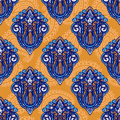 Vector ornamental ethnic art, patterned Indian, Turkish, Arabic, paisley. Hand drawn illustration. Tattoo, astrology, alchemy, boho and magic symbol. Original design in doodle style.