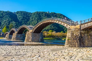 錦帯橋と岩国城