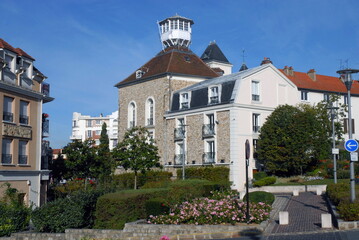 Ville de Villiers-sur-Marne, Maison au belvédère, musée Emile jean en centre viile, département du Val-de-Marne, France