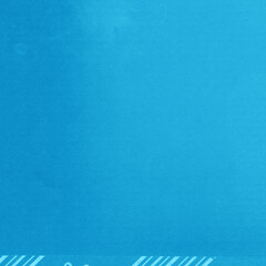 A blue vintage rough sheet of carton. Recycled environmentally friendly cardboard paper texture. Simple minimalist papercraft background.
