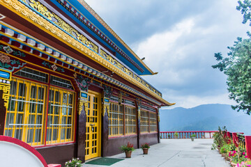 Fototapeta na wymiar Bon Monastery, Solan, Himachal Pradesh