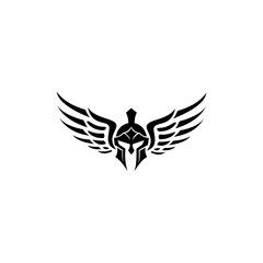 Spartan Helmet silhouette, Warrior symbol, Spartan logo, Spartan helmet, Spartan symbol.