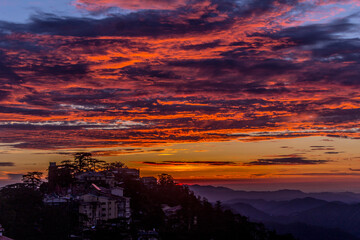 Views of Shimla in Monsoon
