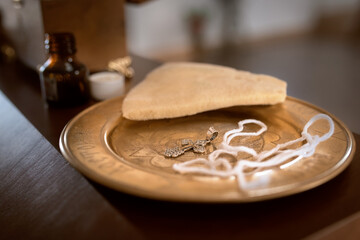 church censer bible holy myro brush faith cros font water baptism