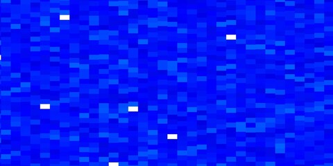 Fototapeta premium Light BLUE vector backdrop with rectangles.