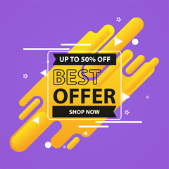 social media banner templates. digital marketing modern background design, posters, flyers etc. vector illustration