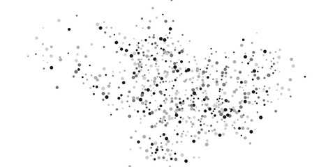 Silver glitter confetti.