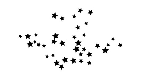 Star confetti. 