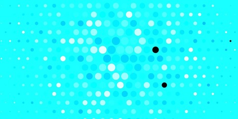 Dark BLUE vector background with spots.