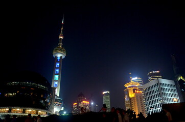 Obraz premium city at night