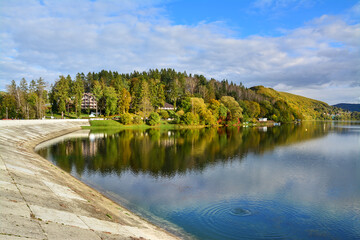 Hydroelectric power plant in Solina, Poland