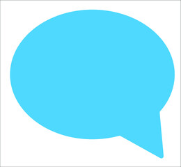 Speaking Bubble. Editable simple vector EPS10. 