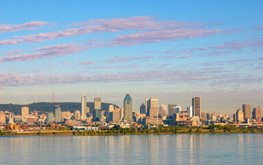 Naklejka premium Montreal Skyline