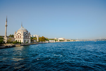 Fototapeta na wymiar Beautiful Mosque in Istambul
