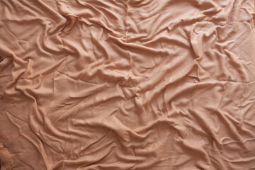 Obraz premium Brown fabric with increased textured 