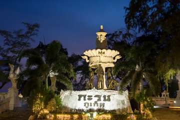 Obraz premium Beach of Karon,Statue, Phuket, Andaman Sea, Thailand, Asia