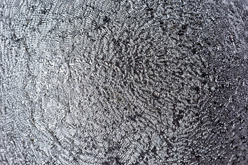 The basis for Christmas layouts. Unusual silver shiny background.