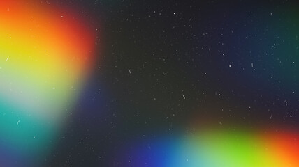 Dusted Holographic Abstract Multicolored Backgound Photo Overlay, Using Screen Mode for Vintage...