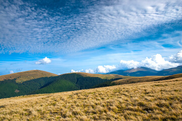 Landscape in Sureanu Mountains