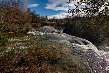 river in the mountains
