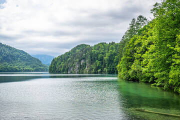 Hohenschwangau Lake, Fussen, Germany