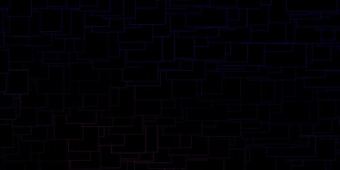 Dark Blue, Red vector pattern in square style.