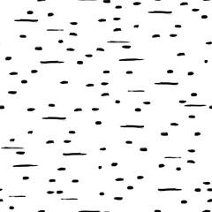 Abstract linear pattern. Handmade seamless texture - wooden dashed line. Perfect as background for greeting cards, business cards, covers, and more.
