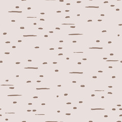 Abstract linear pattern. Handmade seamless texture - wooden dashed line. Perfect as background for greeting cards, business cards, covers, and more.