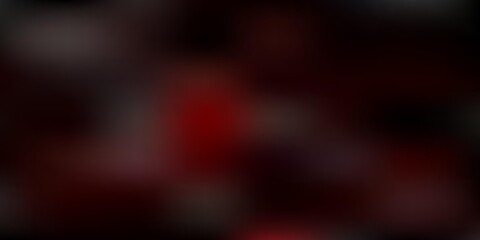 Dark red vector blurred template.