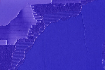 A violet vintage rough sheet of carton. Recycled environmentally friendly cardboard paper texture. Simple minimalist papercraft background.