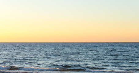 Nice sunset colors at Cala Pozzo, in the west part of Favignana one of the Egadi island of Sicily